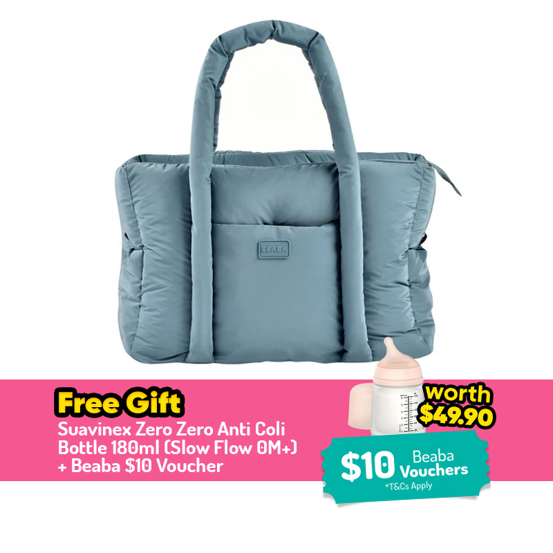 Beaba Paris Puffy Changing Bag + FREE GIFT